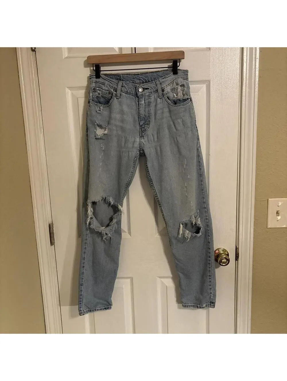 Destroyed Levi’s 😈